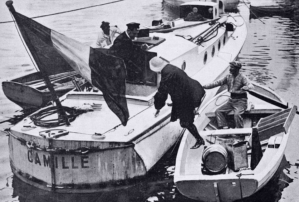 Camille du Gast et le Camille (mai 1905, Alger-Toulon)