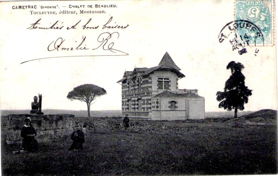Cameyrac-chalet-de-beaulieu-vers-1905