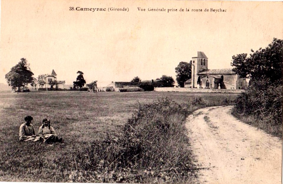 Cameyrac-vue-prise-route-de-Beychac