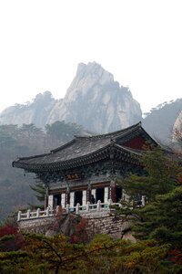 Seoul scenery mountain