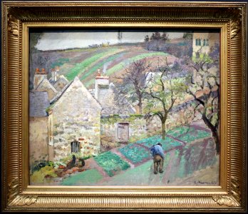 Camille pissarro, collina dell'hermitage, pontoise, 1873