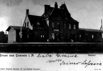 Cammin in Pommern - Bahnhof