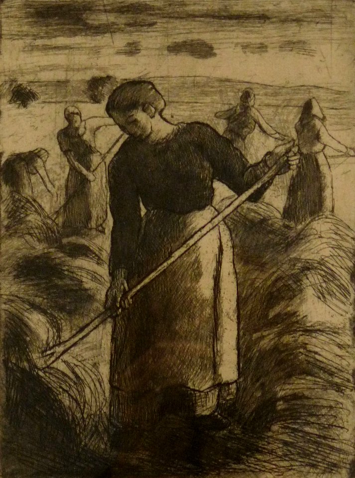 Camille Pissarro-Faneuses d'Eragny