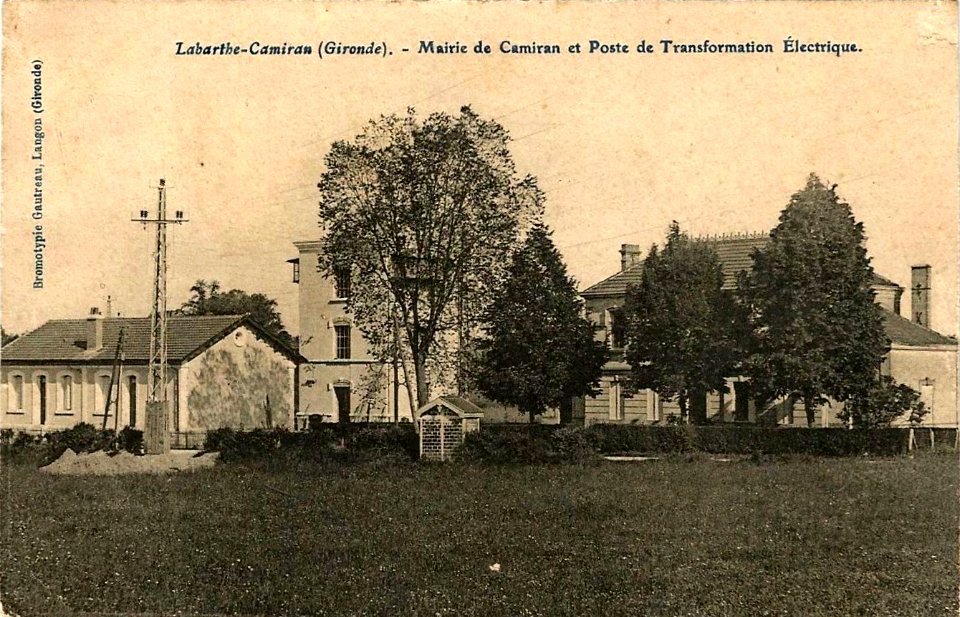 Camiran - Mairie Poste et centrale électrique 3