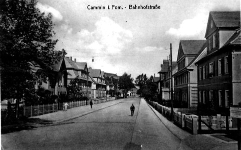 Cammin in Pommern - Bahnhofstrasse-002
