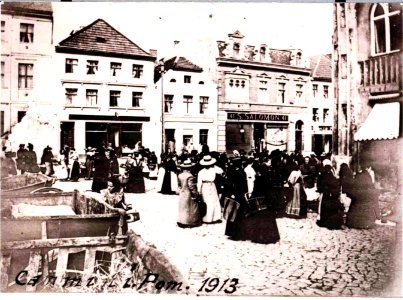Cammin in Pommern - Marktplatz 1913