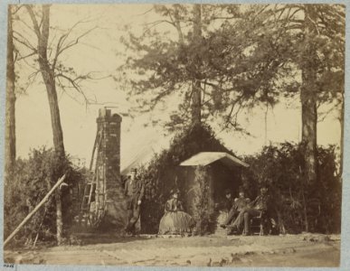 Camp architecture, Brandy Station, Va LCCN2012649002