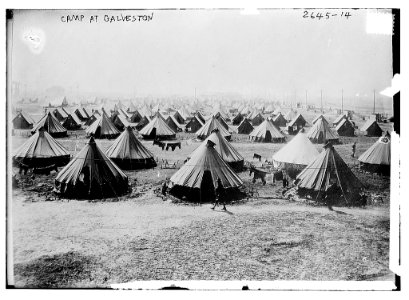 Camp at Galveston LCCN2014692612