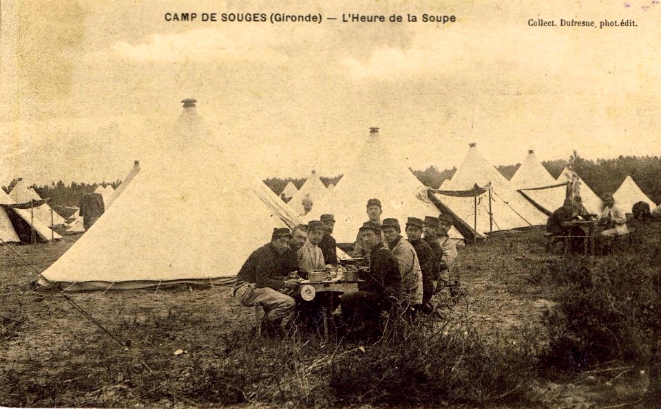 Camp de Saint-Médard - La soupe 1