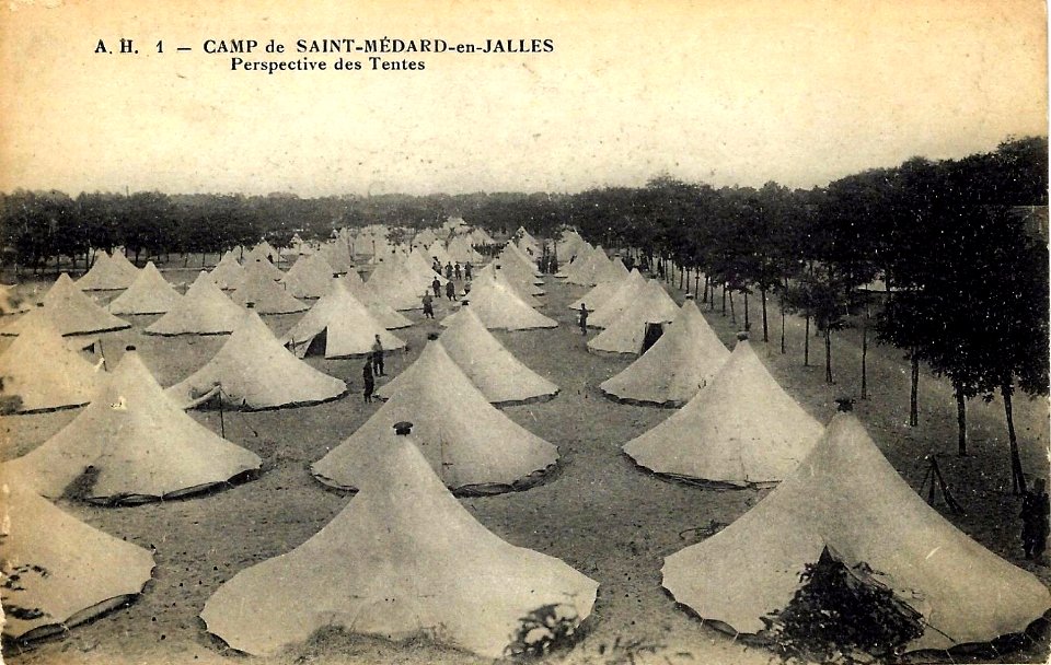 Camp de Saint-Médard - Tentes 4