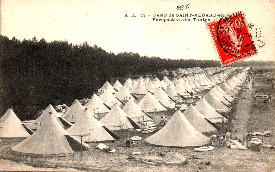 Camp de Saint-Médard - Tentes 9