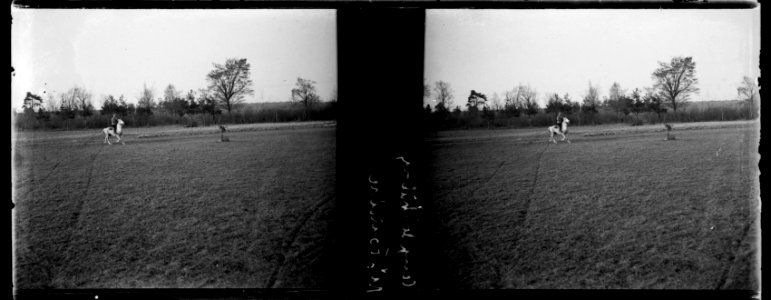 Camp de Châlons. M. Fontaine - Fonds Berthelé - 49Fi1014