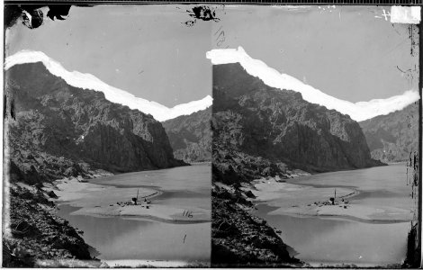 CAMP BIG HORN BLACK CANYON, WALLS 1500 FEET, COLORADO RIVER - NARA - 523886