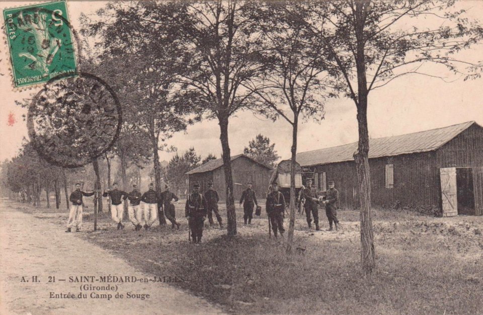 Camp de Saint-Médard - entrée 1