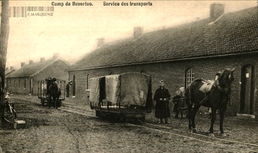 Camp de Beverloo - Service des transports