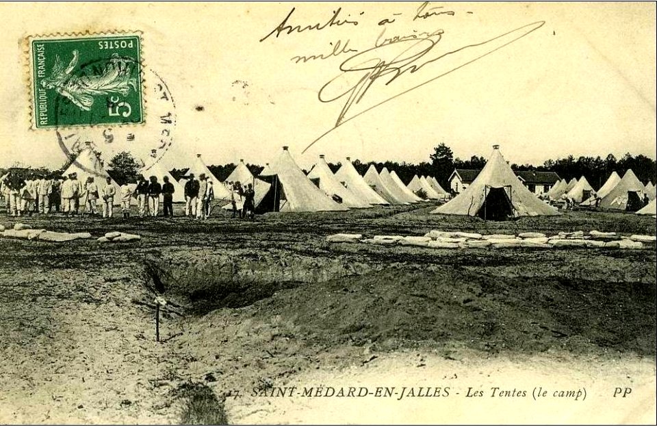 Camp de Saint-Médard - Tentes 10