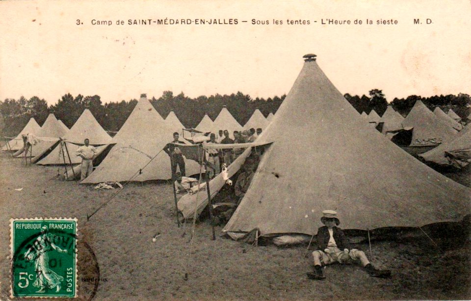Camp de Saint-Médard - Tentes 3