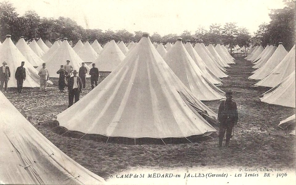 Camp de Saint-Médard - Tentes 7