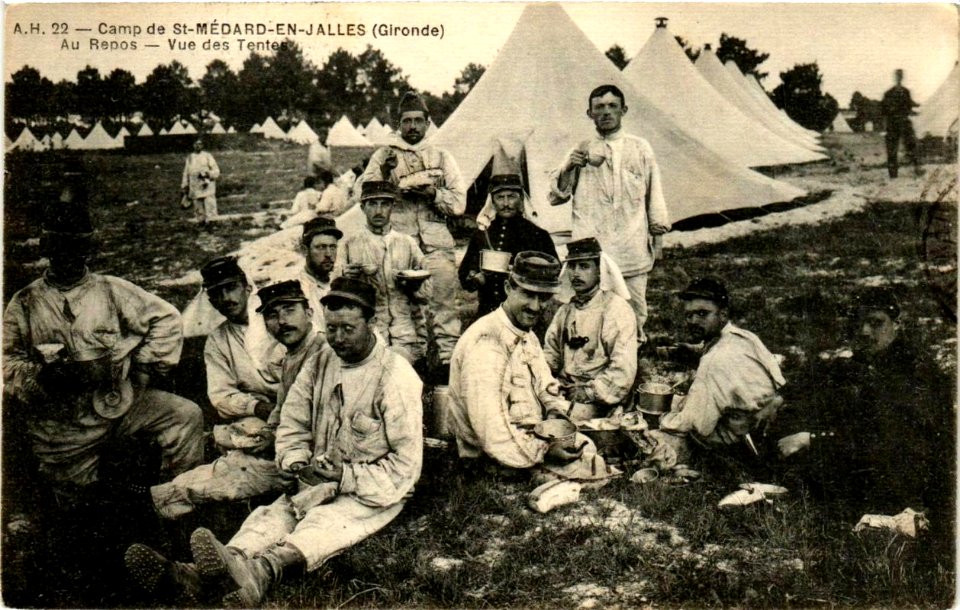 Camp de Souge - Au repos