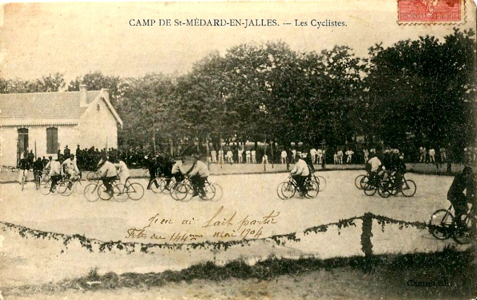 Camp de Saint-Médard - Cyclistes