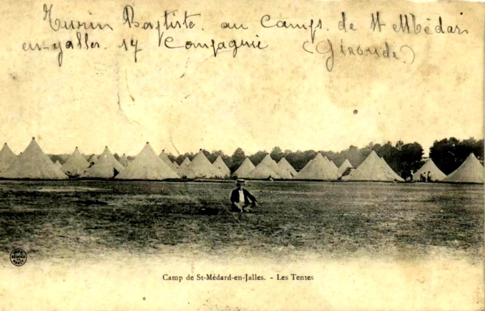 Camp de Saint-Médard - Tentes 20