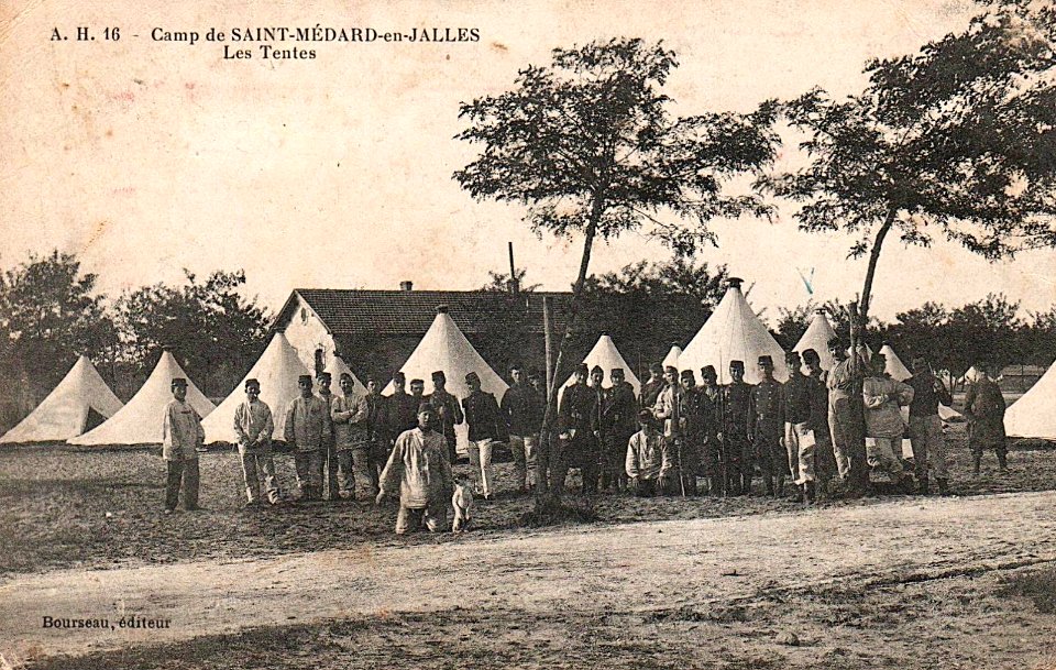 Camp de Saint-Médard - Tentes 2