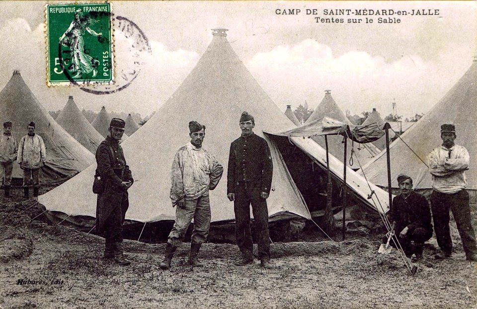 Camp de Saint-Médard - Tentes 5