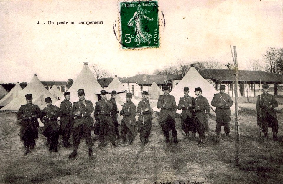 Camp de Saint-Médard - un poste