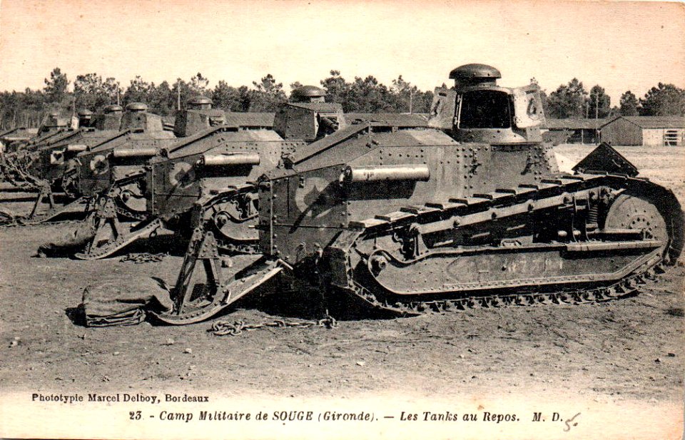 Camp de Souge - Tanks