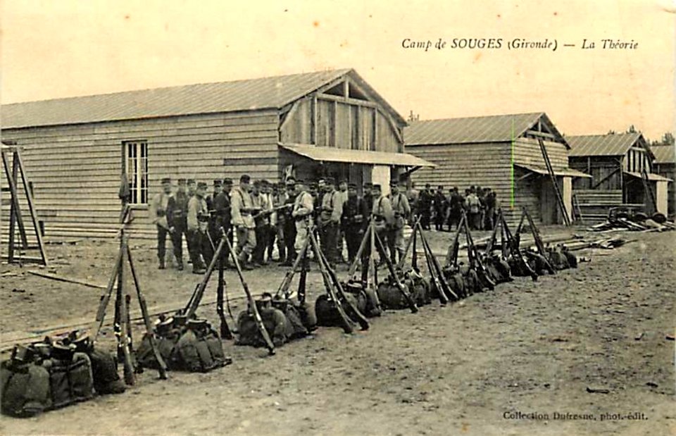 Camp de Souges - la théorie