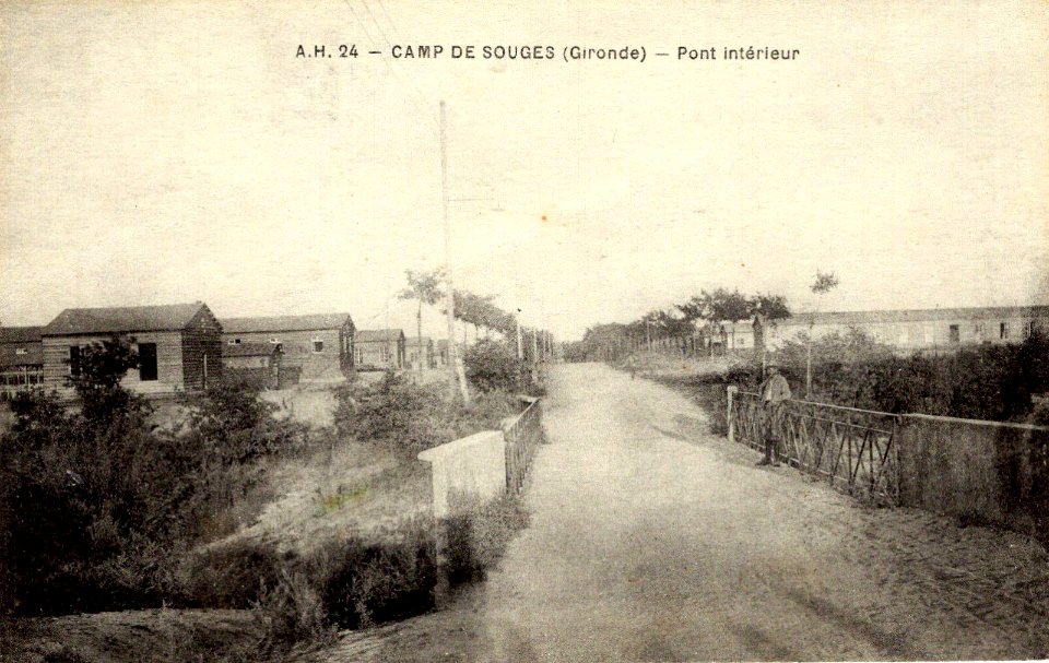 Camp de Souge - Pont intérieur