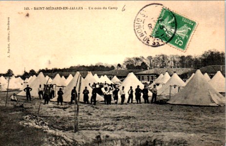 Camp de Souge - un coin du camp