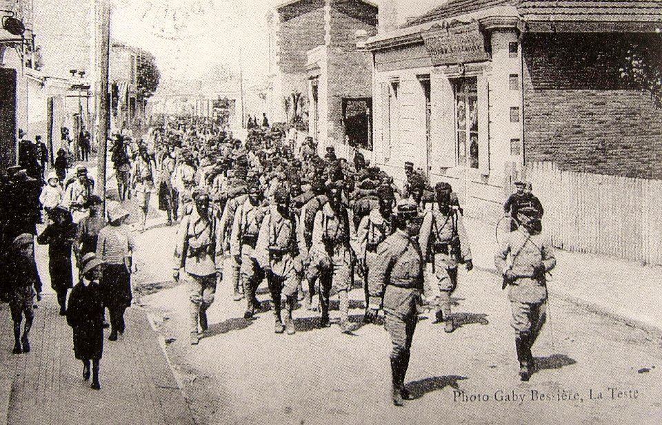 Camp du Corneau - Tirailleurs sénégalais à La Teste