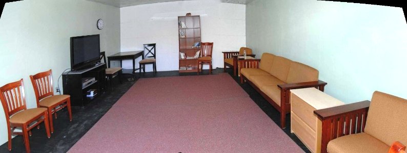 Camp Iguana living area