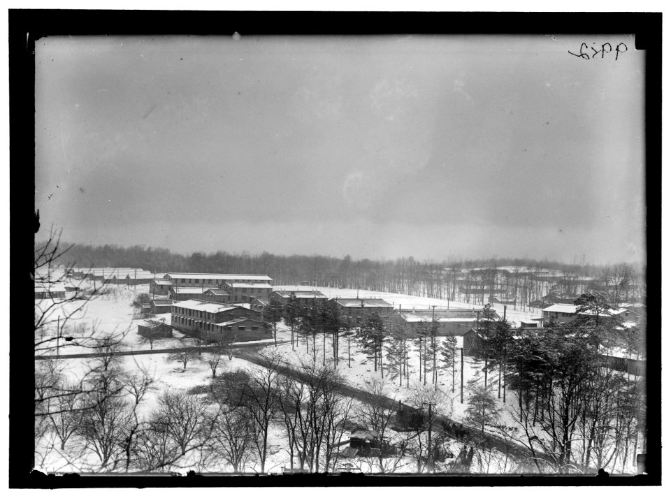 CAMP MEADE, MARYLAND. WINTER VIEWS LCCN2016868738