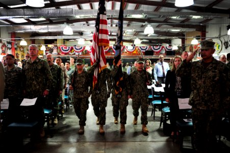 Camp Lemonnier change of command 141203-N-RY232-023