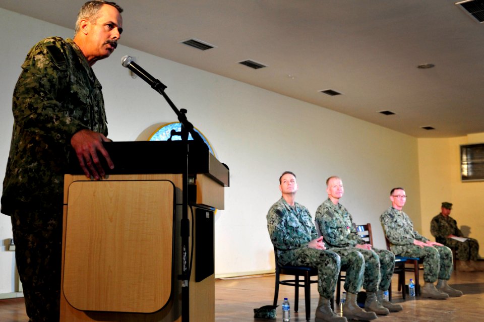 Camp Lemonnier change of command 141203-N-RY232-262