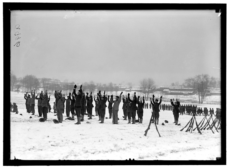 CAMP MEADE, MARYLAND. WINTER VIEWS LCCN2016868752