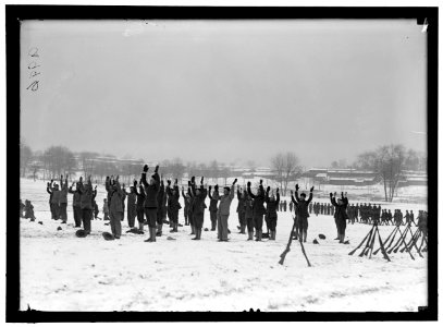 CAMP MEADE, MARYLAND. WINTER VIEWS LCCN2016868752