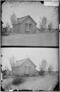 Camp near Globe Tavern, near Petersburg, Va - NARA - 526174
