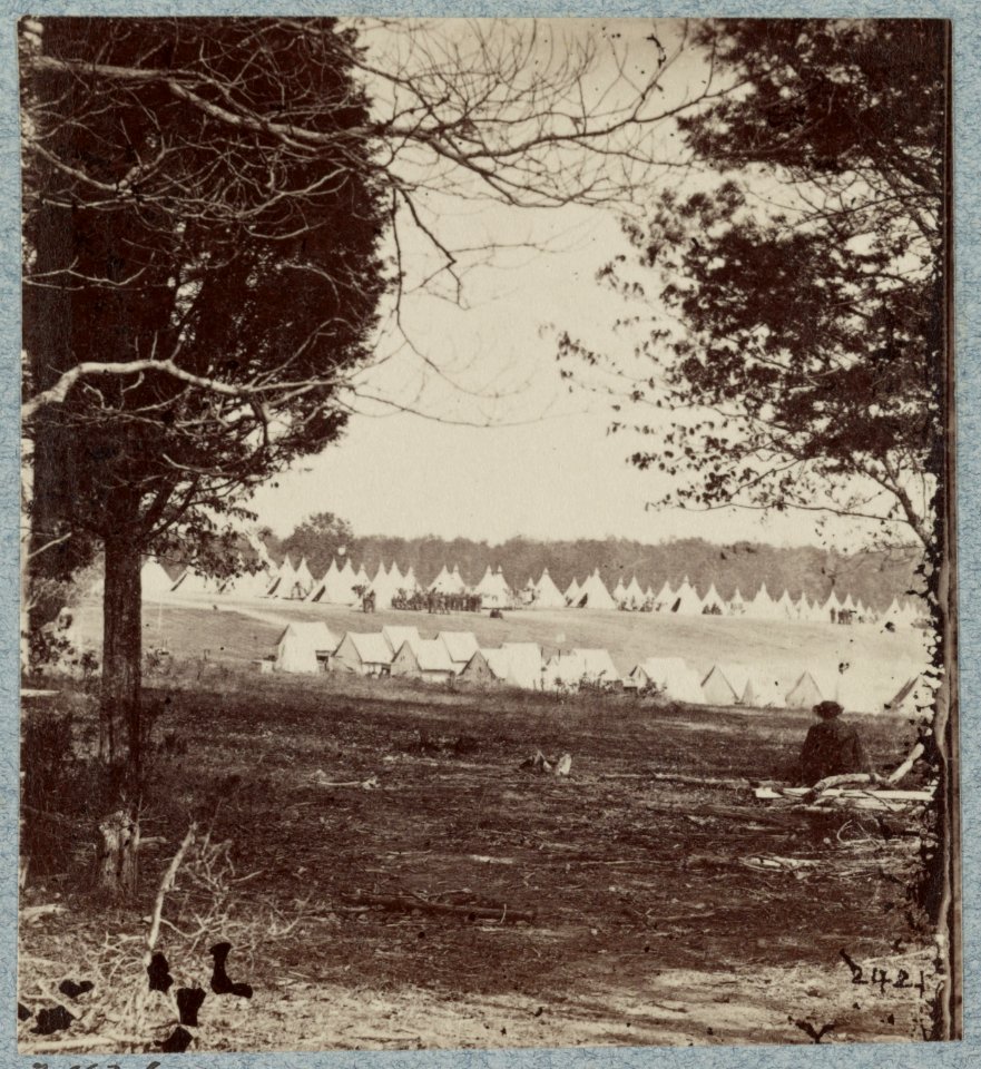Camp of 10th Mass. Infantry LCCN2012649027