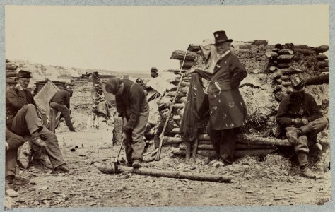 Camp of 110th Pennsylvania Inf'y near Falmouth, Va., Dec. 1862 LCCN2011645181