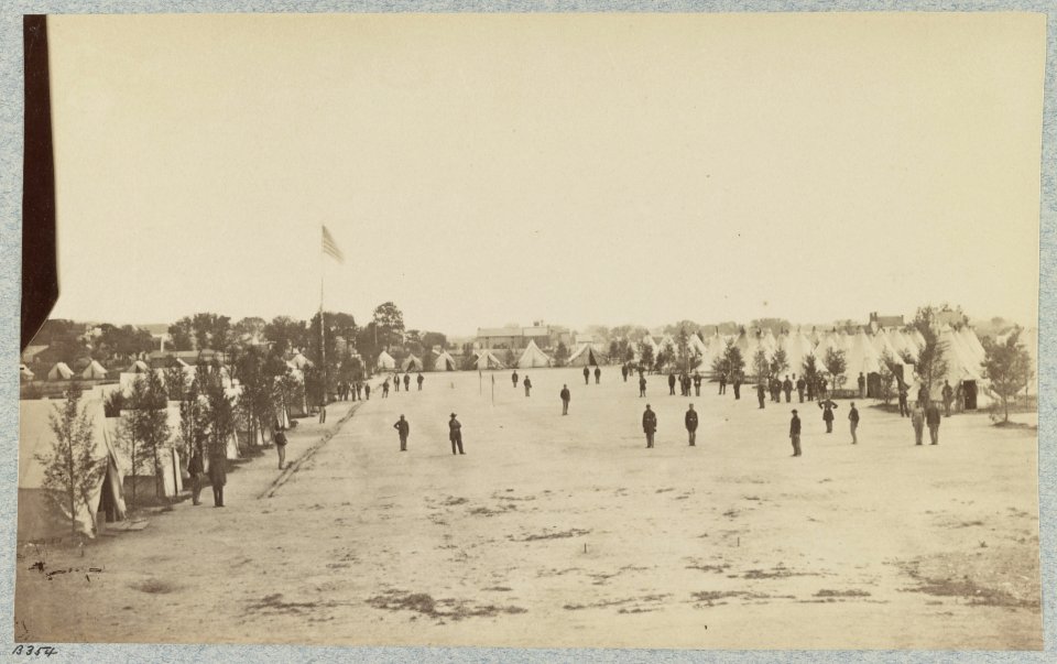 Camp of 153d New York Infantry LCCN2012648038