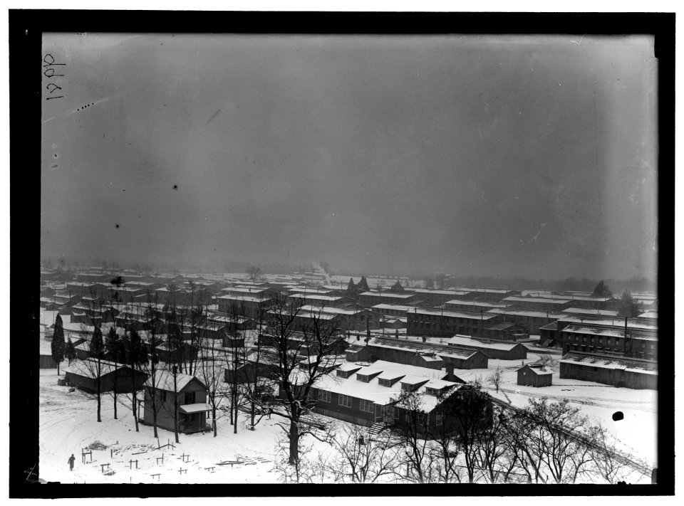 CAMP MEADE, MARYLAND. WINTER VIEWS LCCN2016868737