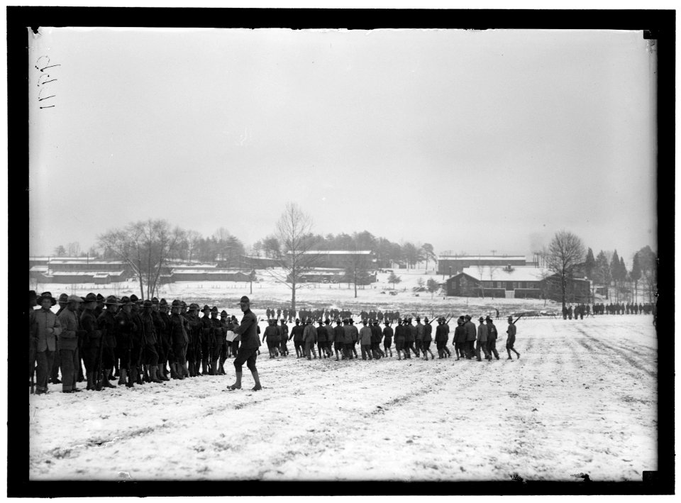 CAMP MEADE, MARYLAND. WINTER VIEWS LCCN2016868747