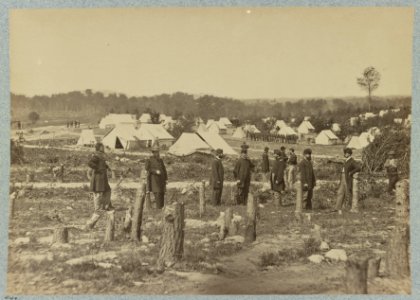 Camp of 30th Pennsylvania Infantry LCCN2012648032
