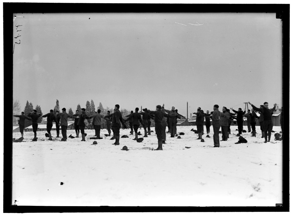 CAMP MEADE, MARYLAND. WINTER VIEWS LCCN2016868751