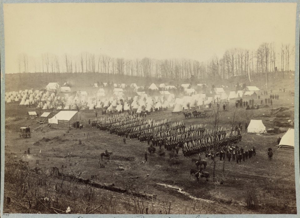 Camp of 36th Pennsylvania Infantry LCCN2009632244
