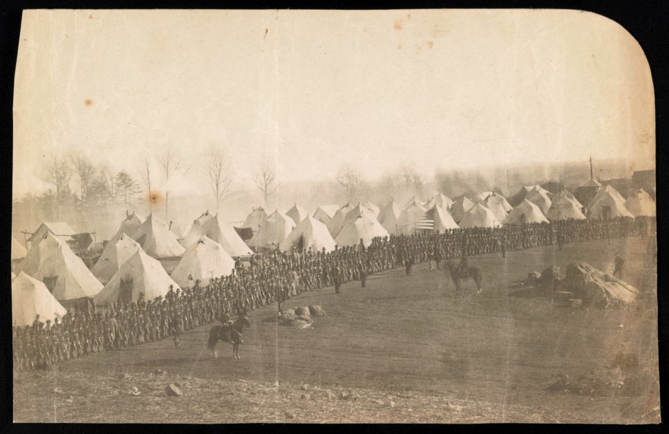 Camp of 5th Vt. (i.e. Vermont) Reg. Volunteers Camp Griffin Va. LCCN96511708