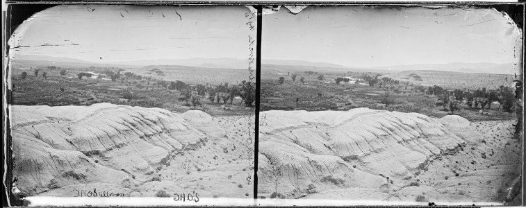 Camp Number 12 near Pyramid Lake, Nevada, August 1st 1867 Truckee River - NARA - 519577